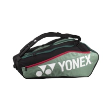 Yonex Racketbag Club Line (Schlägertasche, 3 Hauptfächer) #23 moosgrün 12er